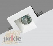 Точечные светильники гипсовые производства ТМ Pride из серии светильни